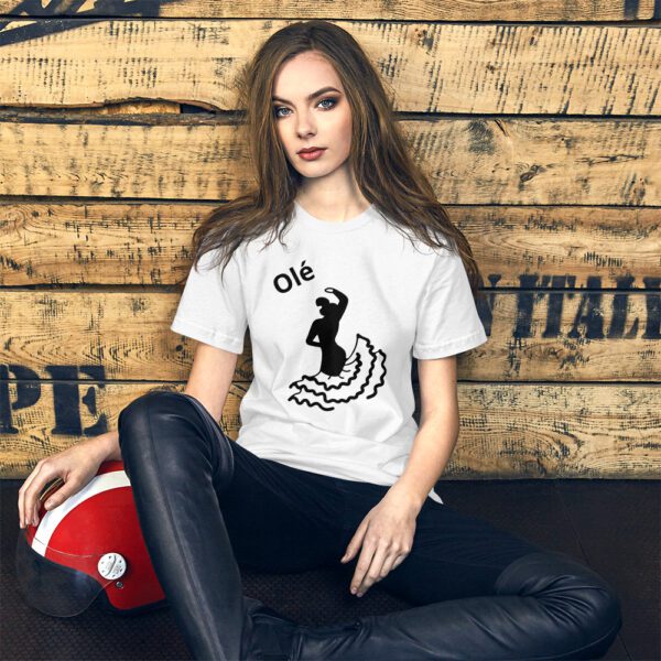 Olé Flamenco Short-Sleeve Unisex T-Shirt